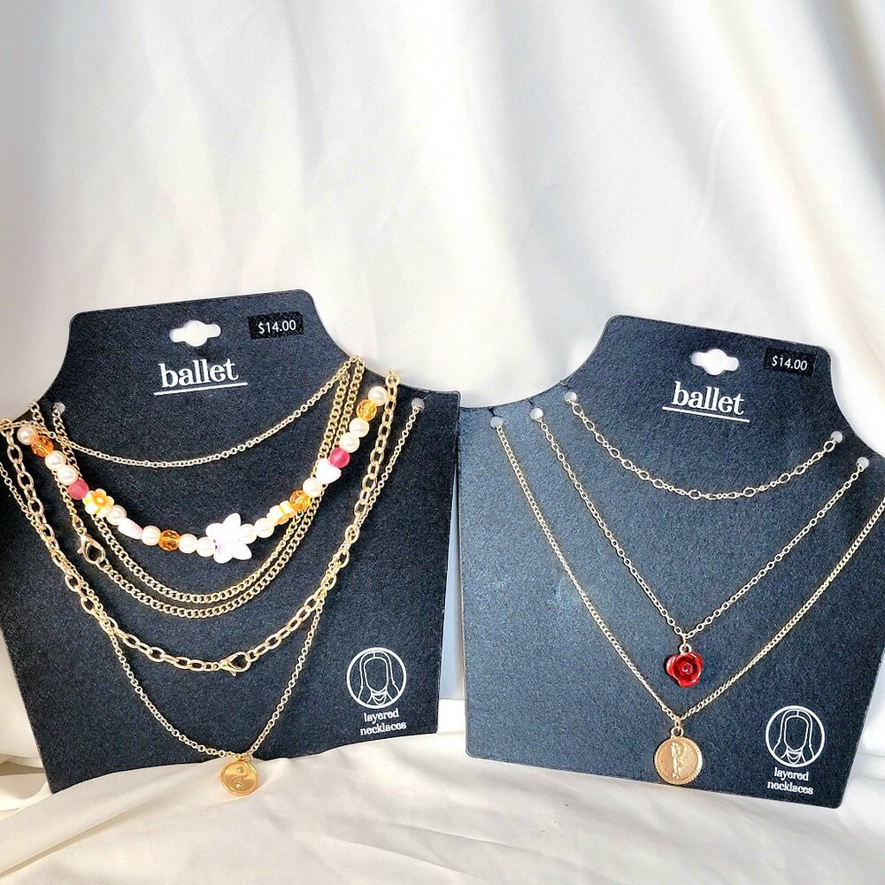 Ballet ~ 6 Brand NEW Necklaces